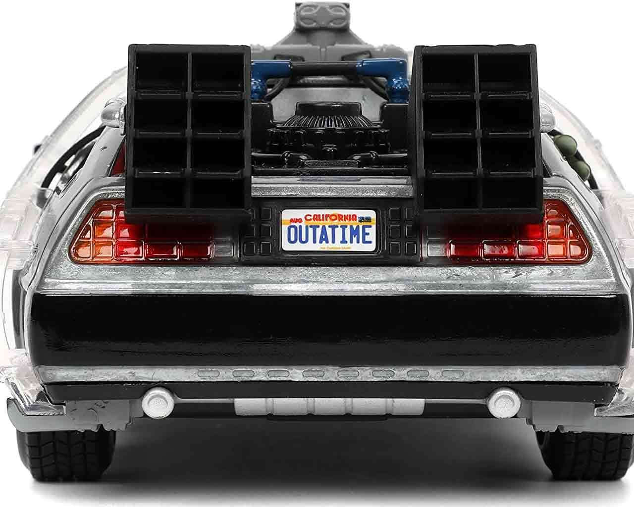 Back to the Future Part 1 - 1982 DeLorean DMC-12 1:24 Die-Cast Model jada toys