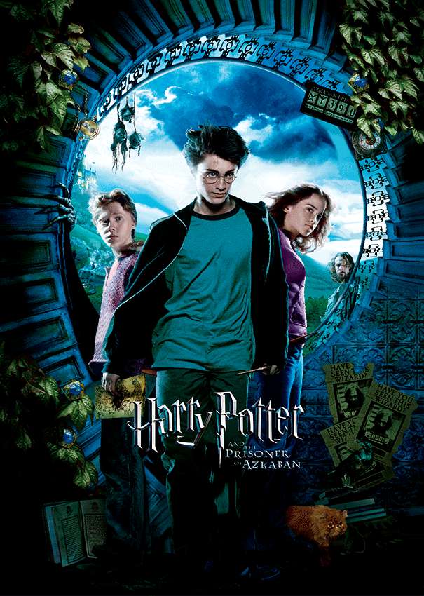 Harry Potter Fången från Azkaban 3D Poster Anteckningsbok sd toys