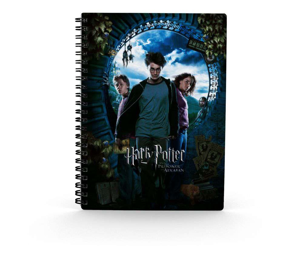 Harry Potter Fången från Azkaban 3D Poster Anteckningsbok sd toys
