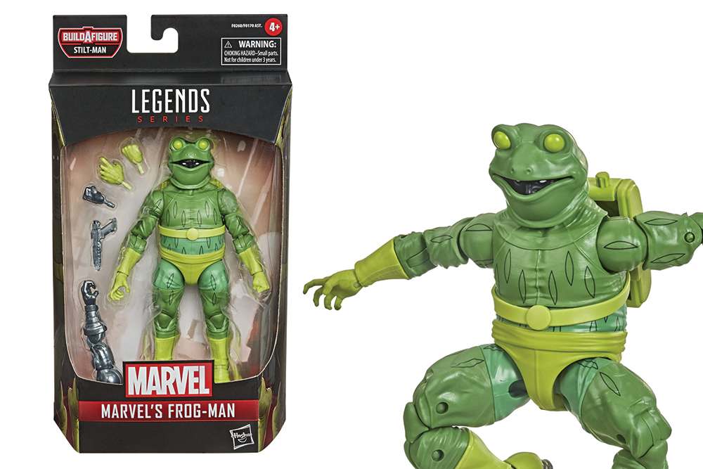 Marvel Legends Frogman Actionfigur hasbro