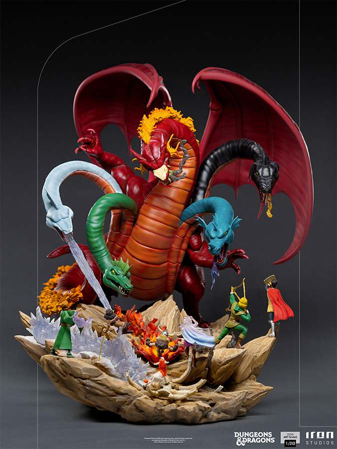Dungeons and Dragons Tiamat Battle Staty 1/20 iron studios