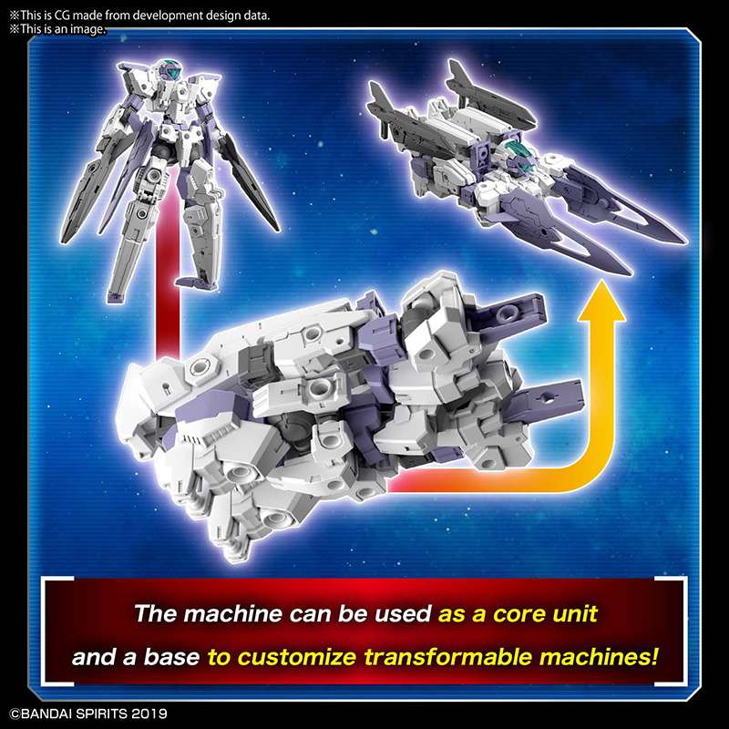 30mm EEXM 30 Espossito Beta 1/144 bandai model kit gunpla