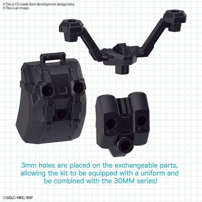Girl Gun Lady & 30ms Option Parts Set - Robotto