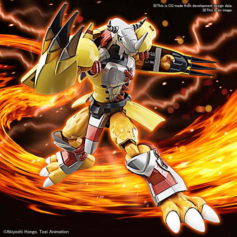 Figure Rise Wargreymon - Byggsats för Digimon-Fans bandai model kit gunpla