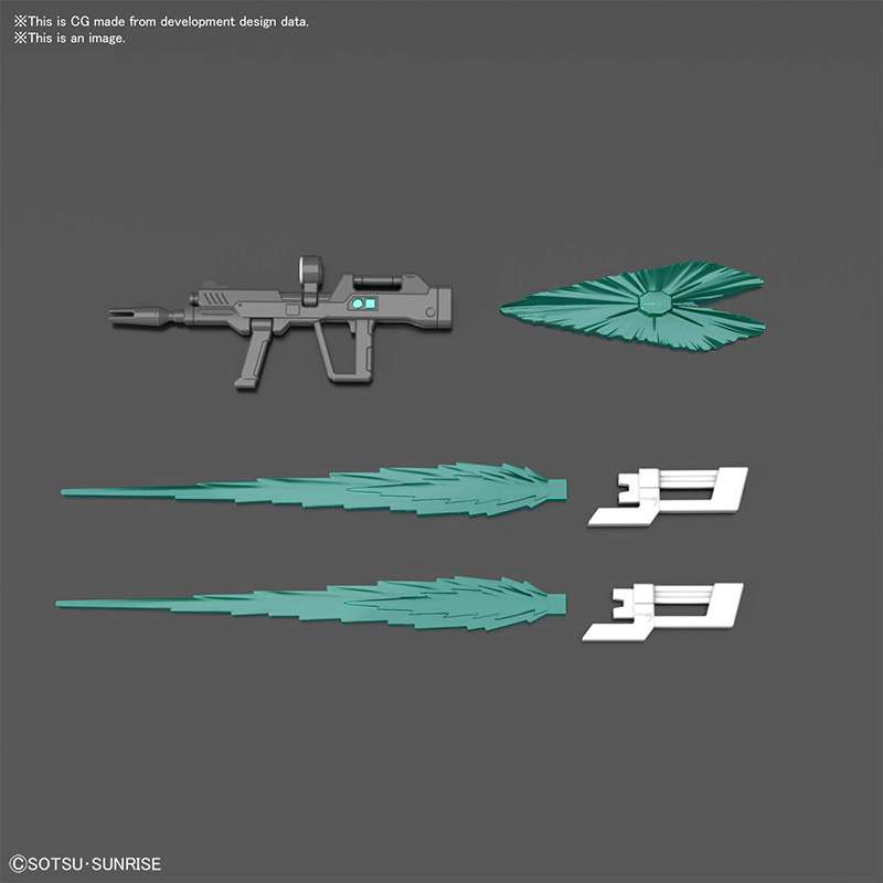 HG Gundam Helios 1/144 - Samlarfigur av hög kvalitet bandai model kit gunpla