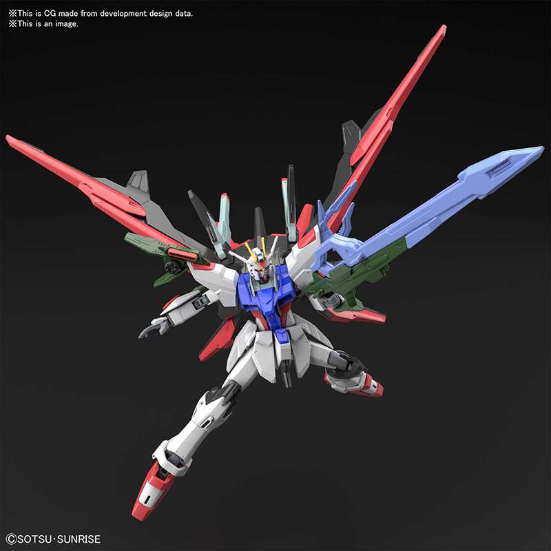 HG Gundam Perfect Strike Freedom 1/144 - Modellbyggsats bandai model kit gunpla