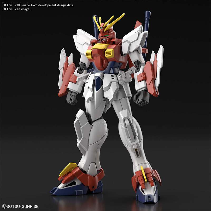 Hg Gundam Blazing 1/144 - Premium Modellbyggsats bandai model kit gunpla