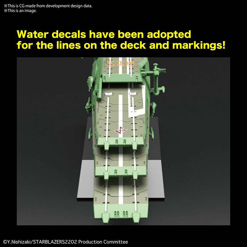 Yamato 2205 Mecha Coll Guipellon Class A bandai model kit gunpla