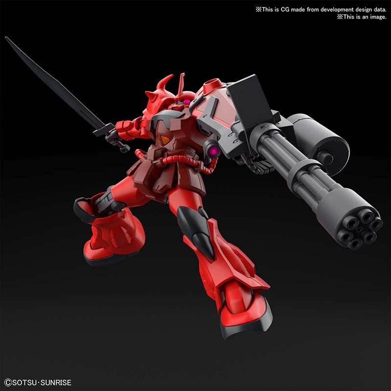 HG Goof Crimson Custom 1/144 - Det ultimata byggsetet för Gunpla-entusiaster bandai model kit gunpla