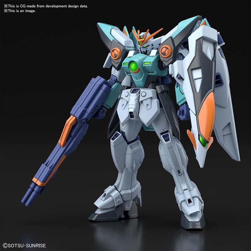 HG Gundam Wing Sky Zero 1/144 - Det Ultimata Modellkit bandai model kit gunpla
