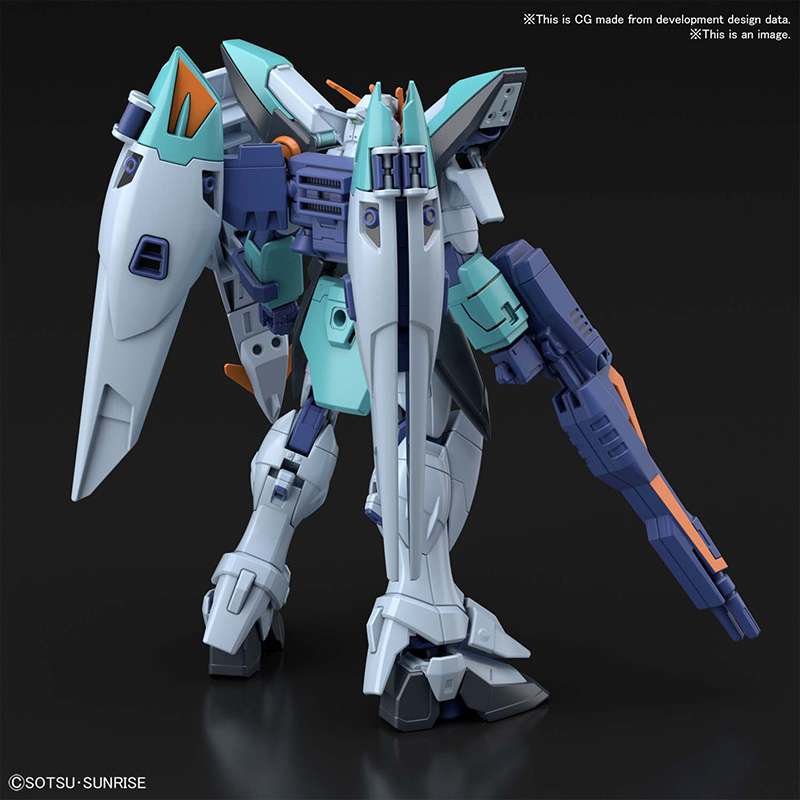 HG Gundam Wing Sky Zero 1/144 - Det Ultimata Modellkit bandai model kit gunpla