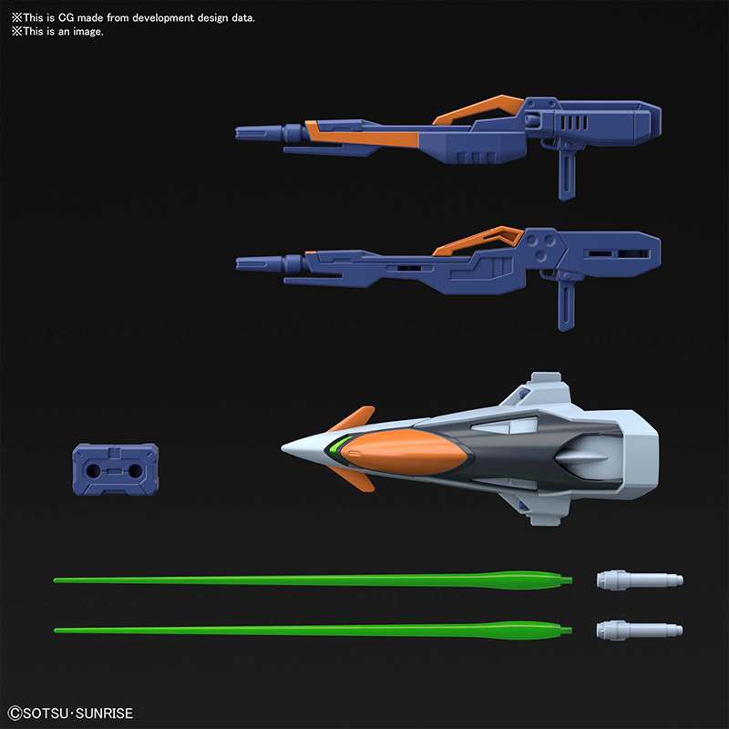 HG Gundam Wing Sky Zero 1/144 - Det Ultimata Modellkit bandai model kit gunpla