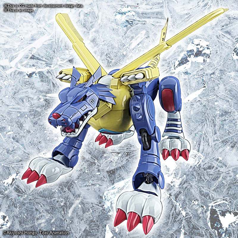 Figure Rise Metalgarurumon – Byggsats för Samlare bandai model kit gunpla