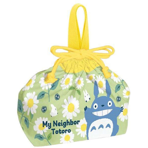 Totoro Daisies Drawstring Lung Bag studio ghibli