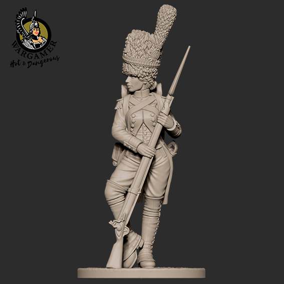 54 mm Celine The Old Guard Grenadier Miniature hot and dangerous