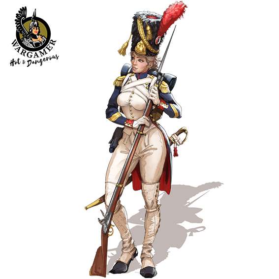 54 mm Celine The Old Guard Grenadier Miniature hot and dangerous
