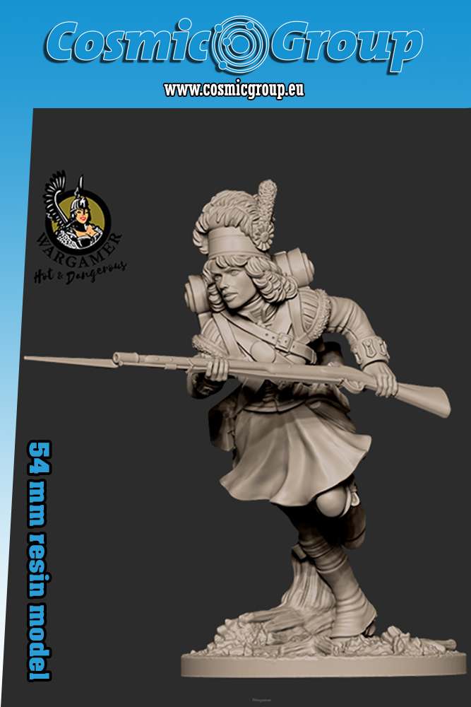 54 mm Fiona från 42nd Highlanders hot and dangerous