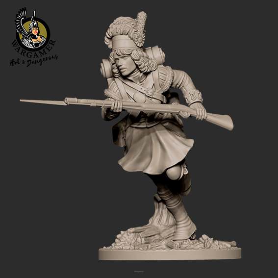 54 mm Fiona från 42nd Highlanders hot and dangerous