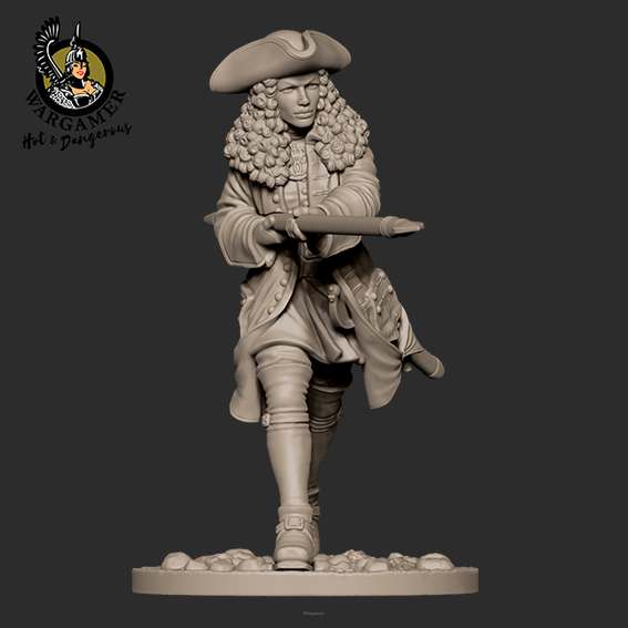 54 mm Astrid från Svenska Infanteriet hot and dangerous