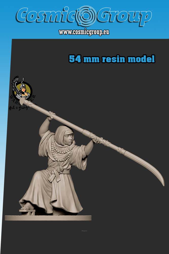 54 mm Misaki The Warrior-Nun hot and dangerous