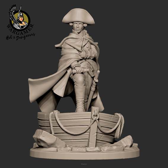 54 mm Georgette Miniatyrfigur hot and dangerous