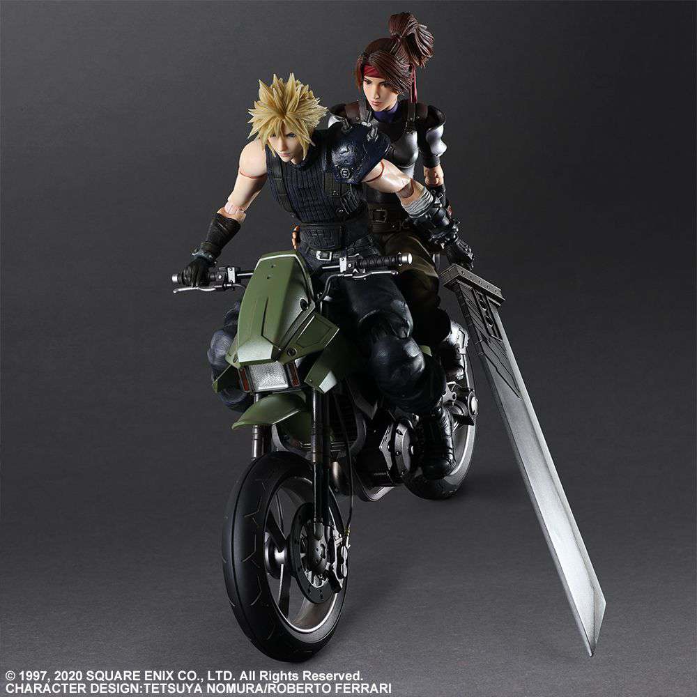 Final Fantasy VII Remake Jessie & Cloud Actionfigur square enix