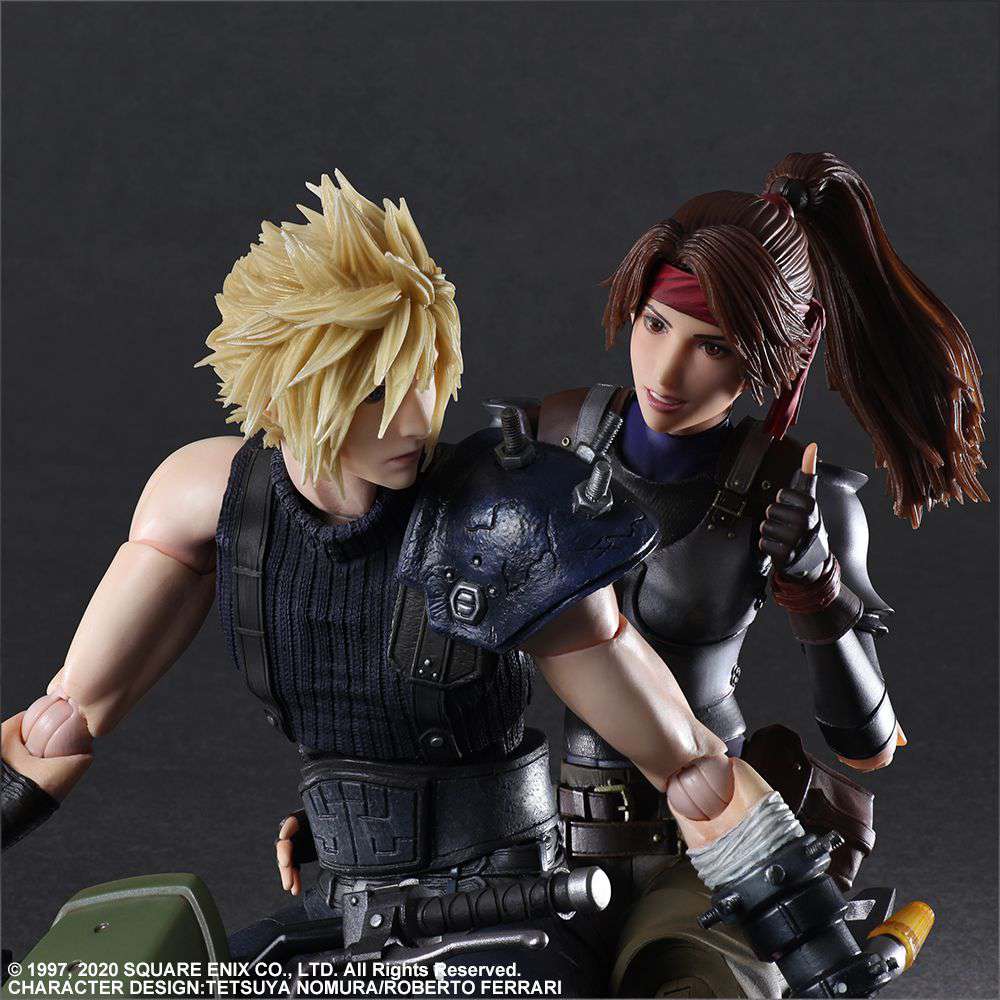Final Fantasy VII Remake Jessie & Cloud Actionfigur square enix