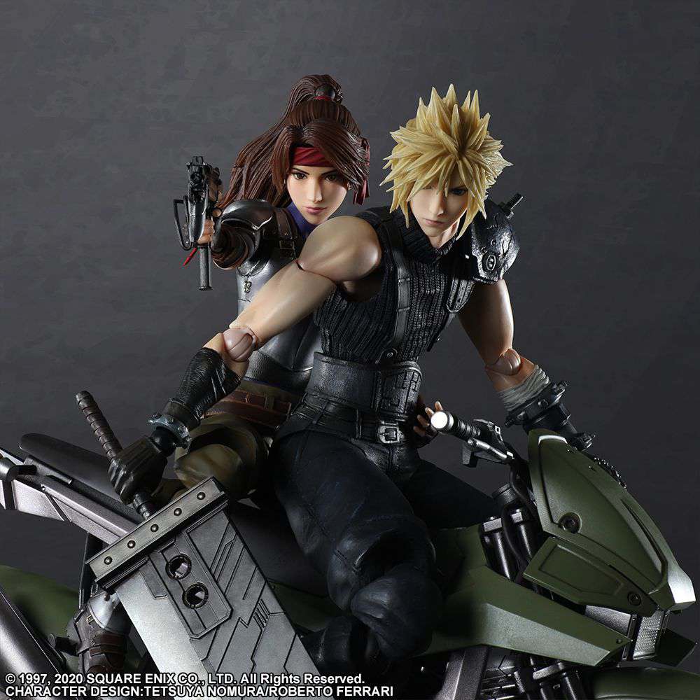 Final Fantasy VII Remake Jessie & Cloud Actionfigur square enix