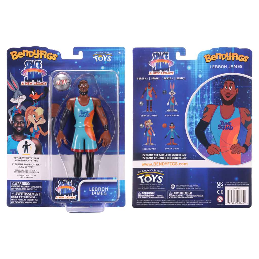 Space Jam 2 LeBron Bendyfig noble collections
