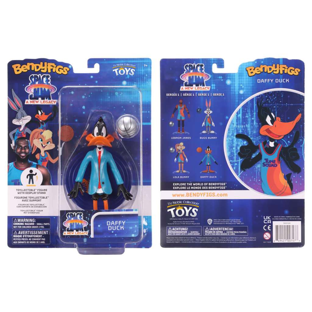 Space Jam 2 Daffy Bendyfig – Högtidlig Samlarfigur noble collections