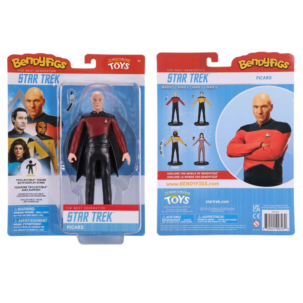 Star Trek Picard Bendyfig - Flexibel Samlarfigur noble collections