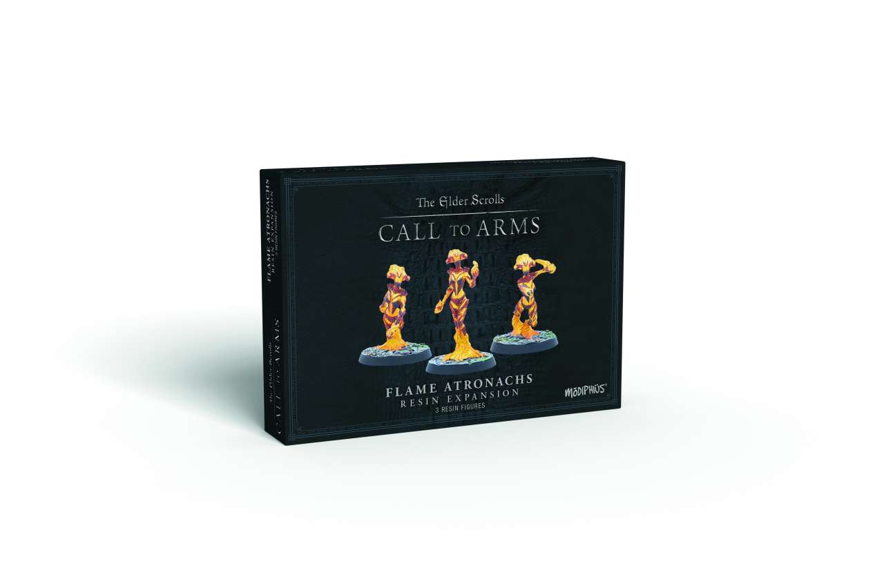 Elder Scrolls Flame Atronach - Samlarfigur modiphius