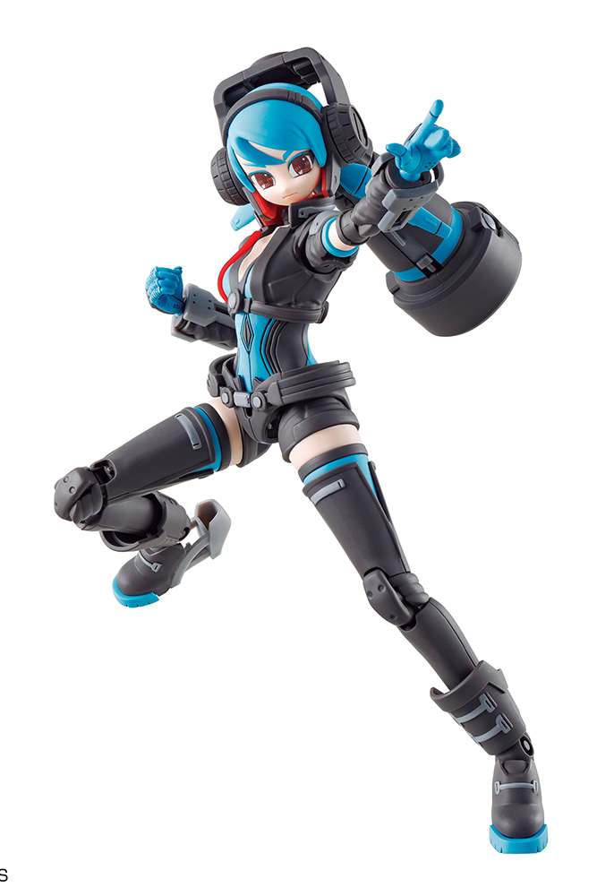 Attack Girl Gun Lady Commander Alice – Actionfigur bandai model kit gunpla