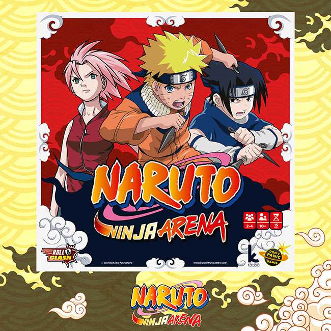 Naruto Ninja Arena - Brädspel don t panic games