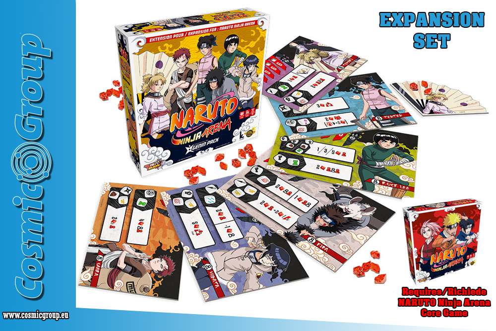 Naruto Ninja Arena Genin Expansion Pack don t panic games