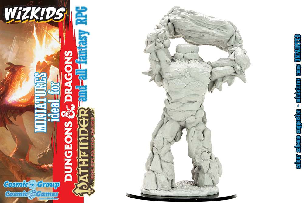 Pathfinder Earth Elemental Lord Miniature wizkids