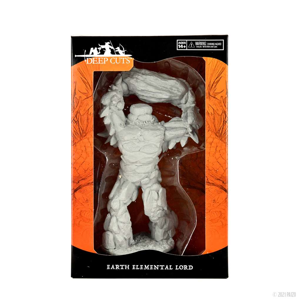 Pathfinder Earth Elemental Lord Miniature wizkids