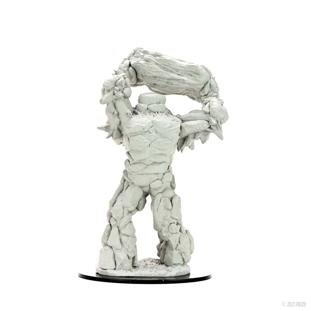Pathfinder Earth Elemental Lord Miniature wizkids