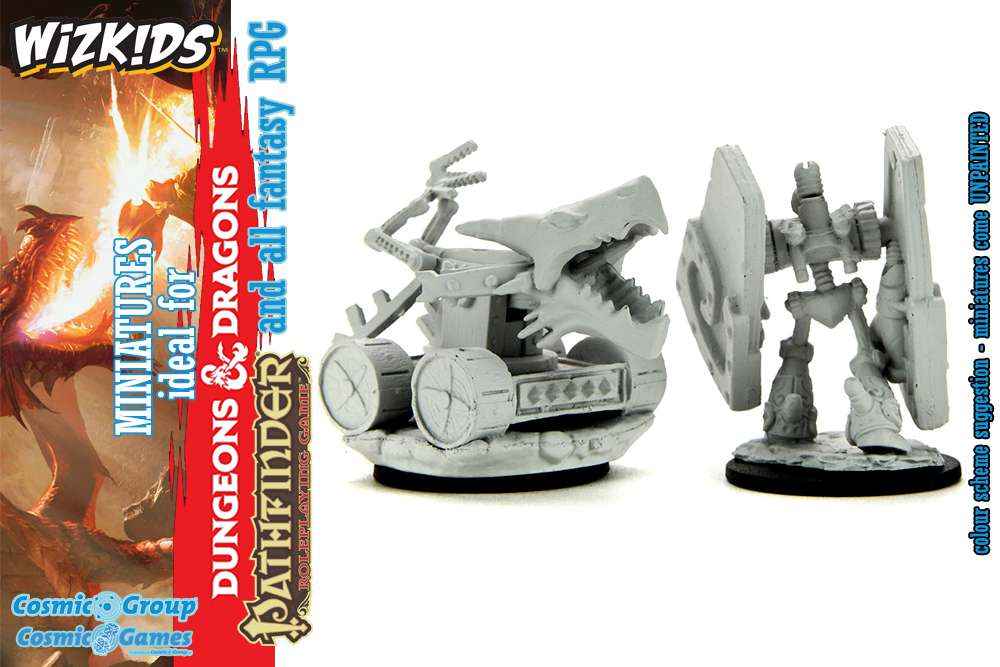 D&D Nolzur's Marvelous Miniatures: Stone Defender & Oaken Bolter