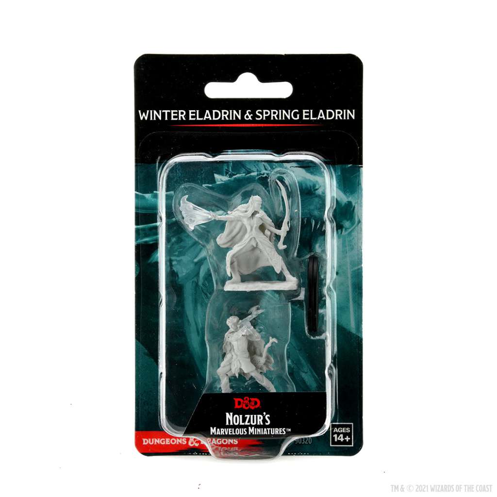 D&D Nolzur's Marvelous Miniatures: Winter & Spring Eladrin wizkids