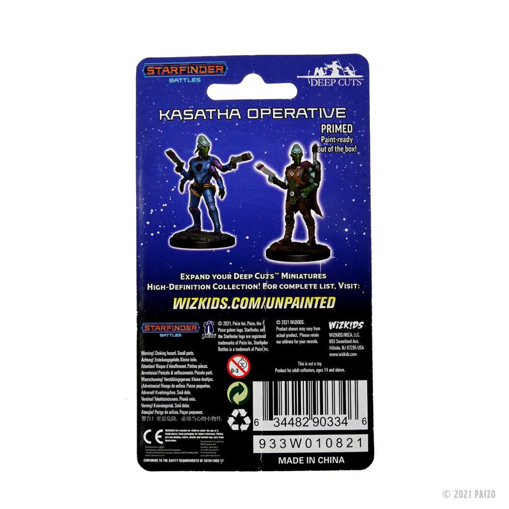 Starfinder Kasatha Operative Miniature wizkids