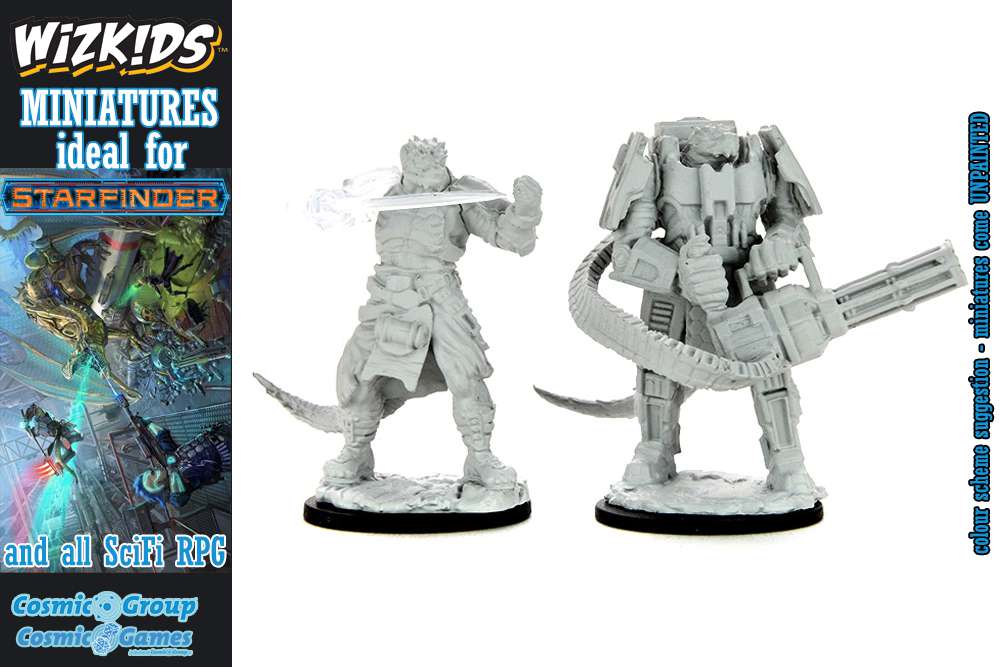 Starfinder Vesk Soldier Miniature wizkids
