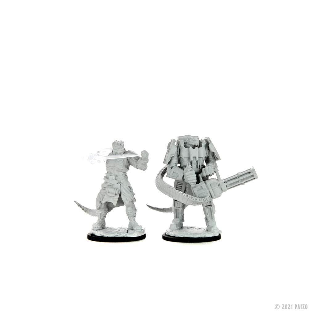 Starfinder Vesk Soldier Miniature wizkids