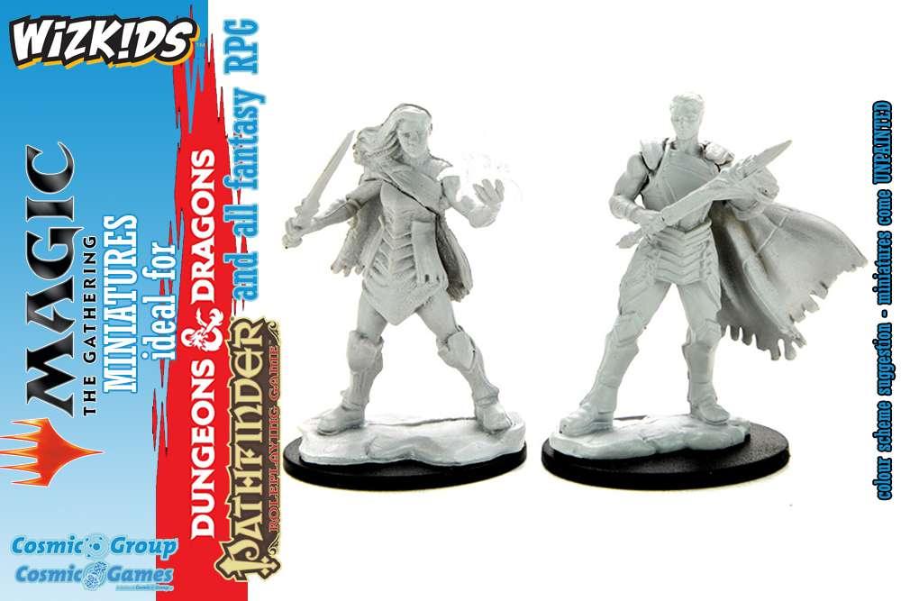 Mtg Um R.&W. Kenrith (Fighter, Wizard) Miniaturer - Robotto