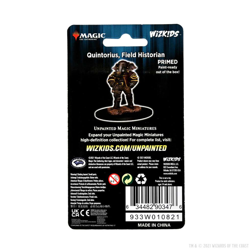 Quintorius, Field Historian - Omålade Miniatyrer wizkids
