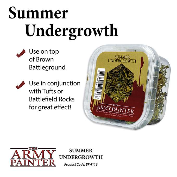 Basing - Sommar Undervegetation army painter