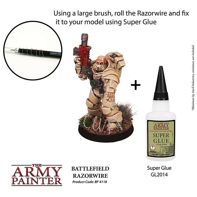 Basing - Battlefield Razorwire army painter