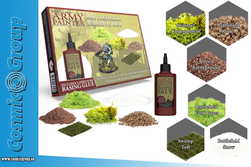 Battlefields Basing Set - All-in-One Basing Materials army painter