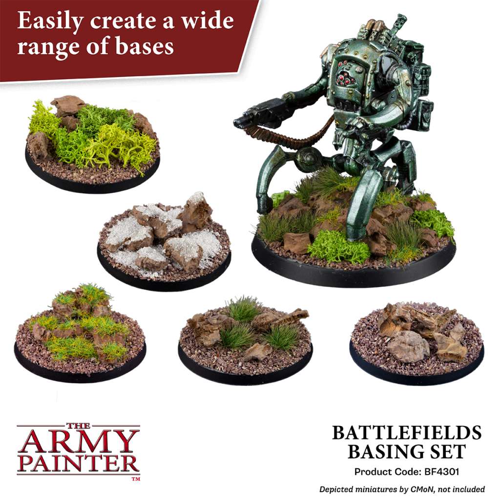 Battlefields Basing Set - All-in-One Basing Materials army painter