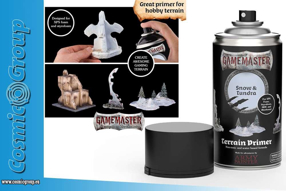 Gamemaster Terrain Primer - Snö & Tundra - Robotto